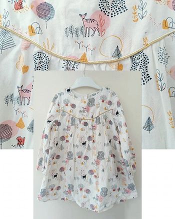 3 ans robe tape a l'oeil