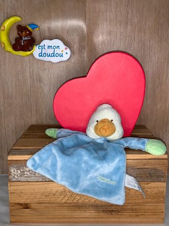 TIA24 doudou canard 🦆 charly & Cie