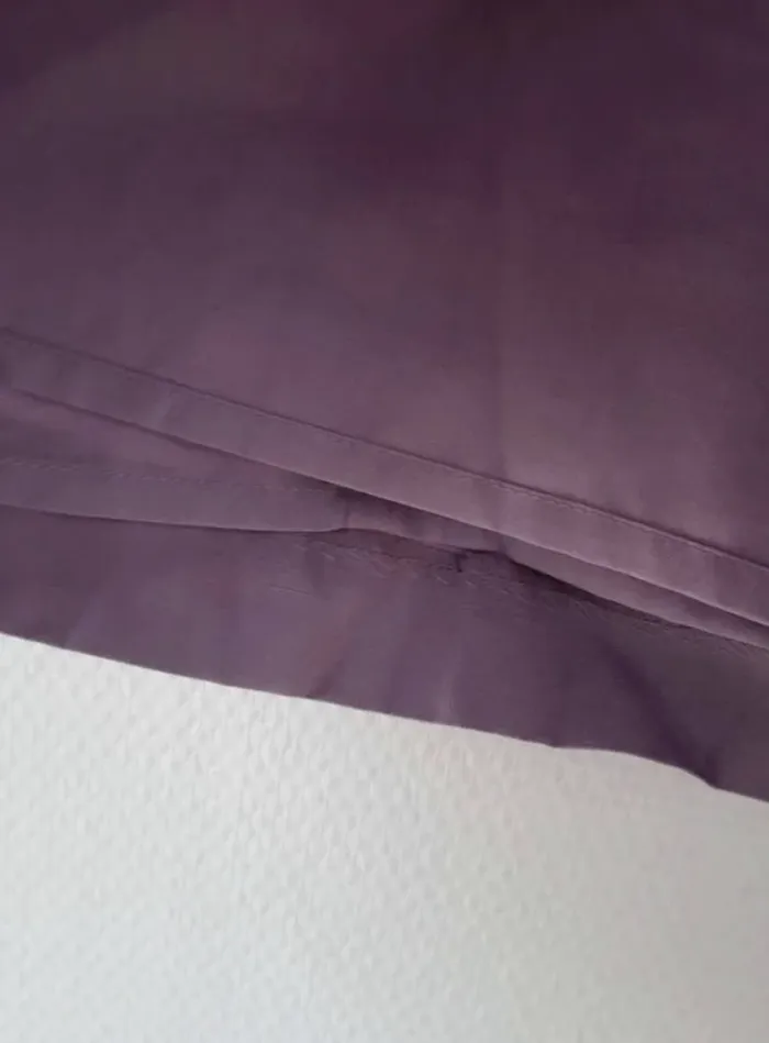 Jupe courte lila mango neuve taille 40 - photo numéro 2