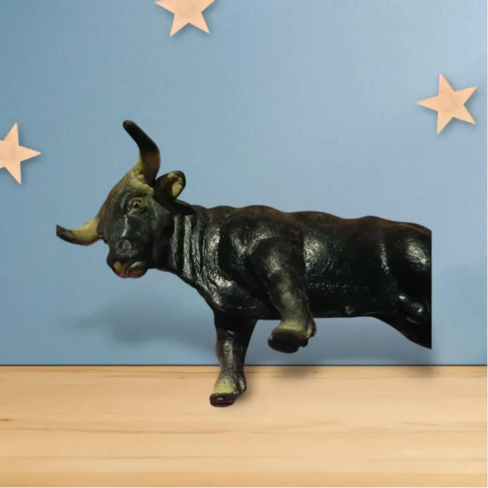 Magnifique figurine vintage Taureau Bullyland - photo numéro 2