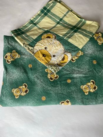 Housse couette vintage ourson