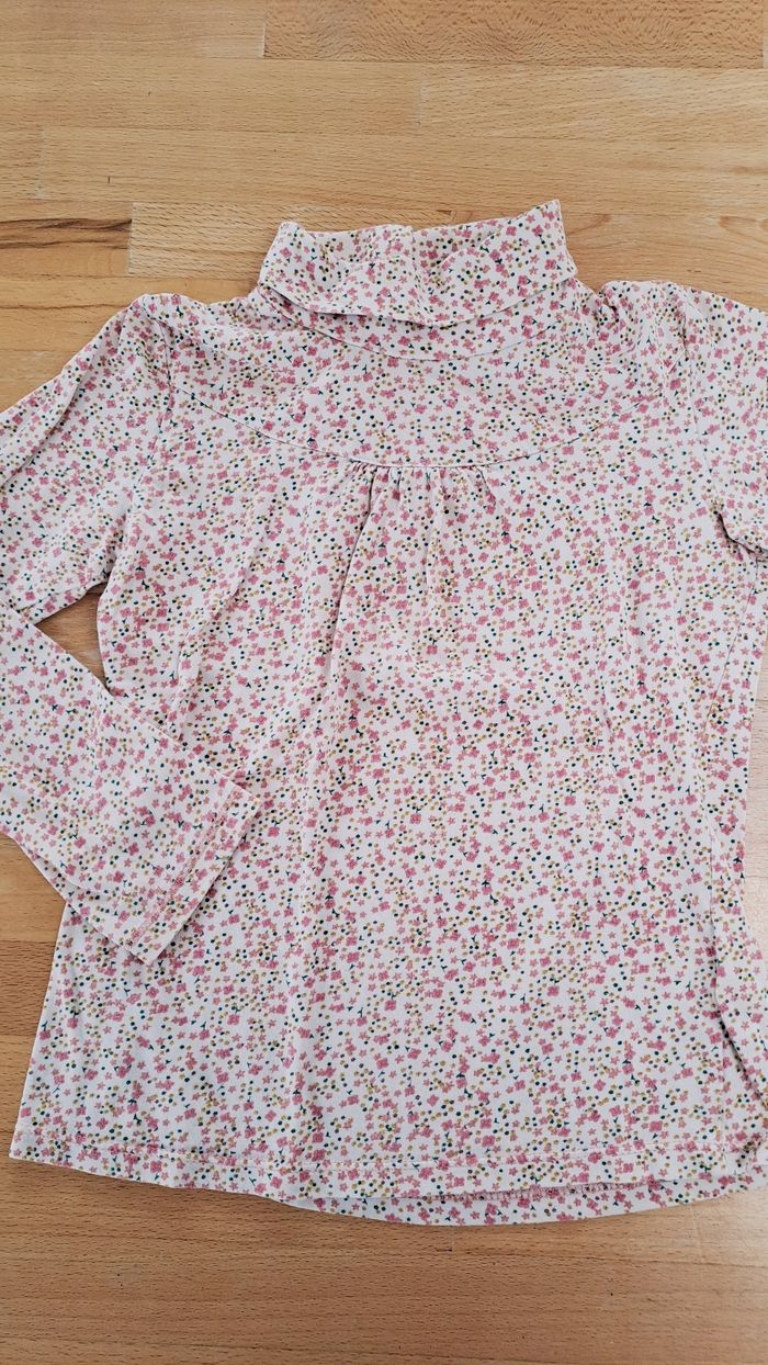 T-shirt col roulé 10 ans