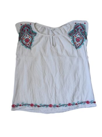 Haut brodé taille unique 