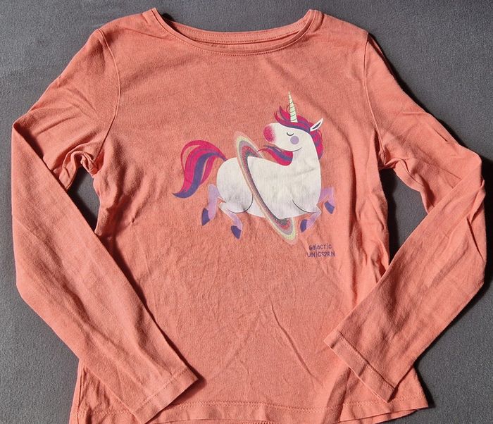 Lot de 4 tshirst manches longues 116cm 6 ans TBE - photo numéro 3