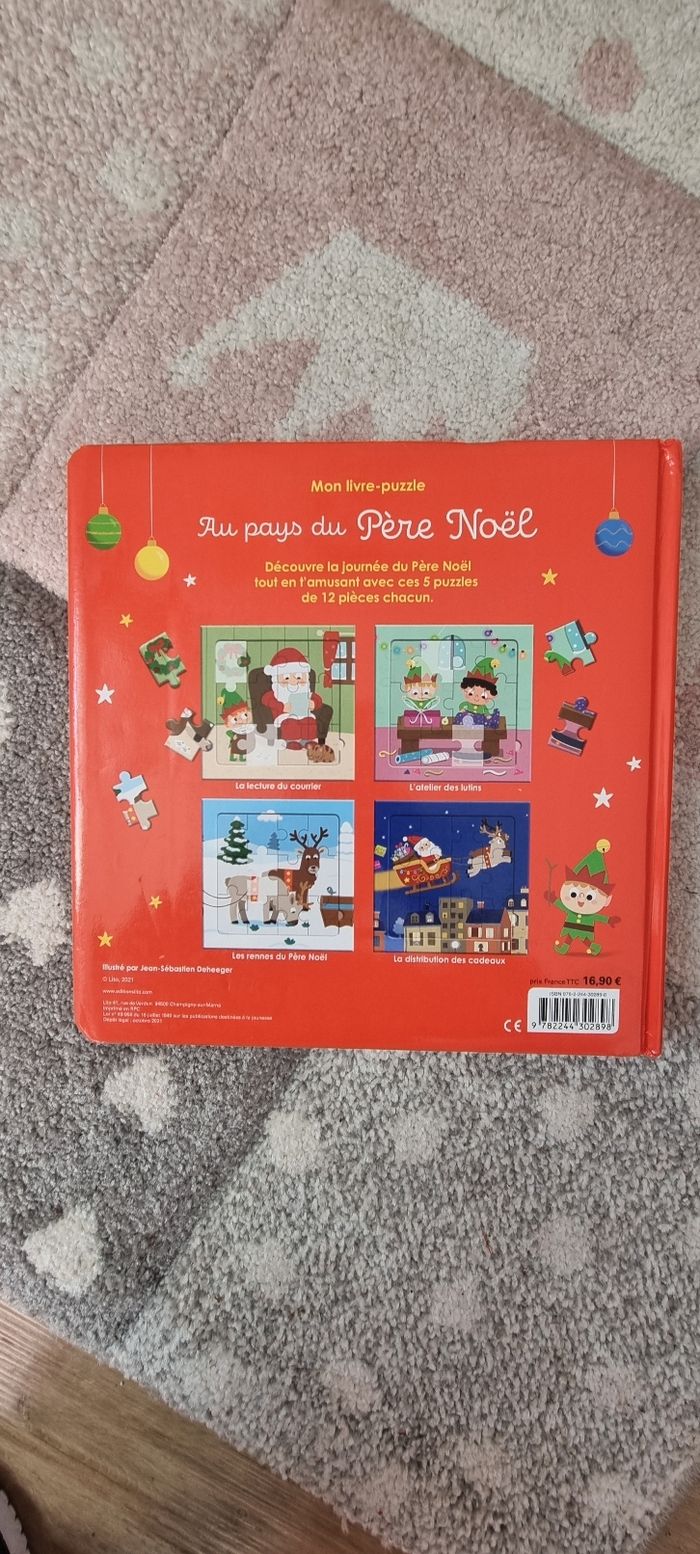 Livre puzzle noël - photo numéro 7
