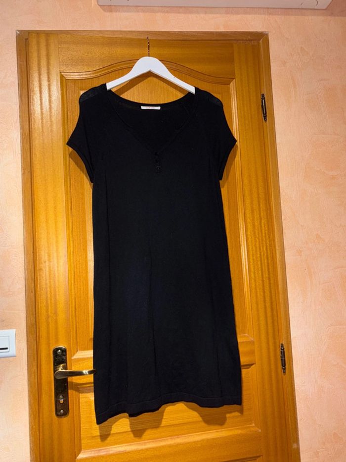 Robe longue camaïeu