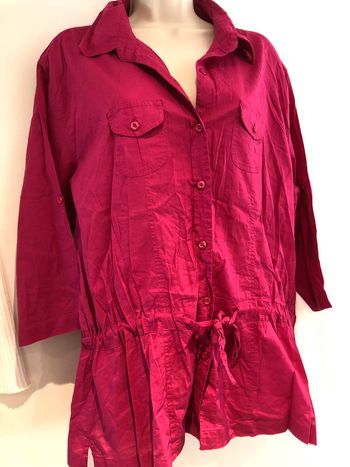 Chemise Firefly taille 44 rose fuchsia