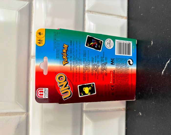 UNO édition Pokémon Jeu de Cartes, famille, divertissement - photo numéro 3