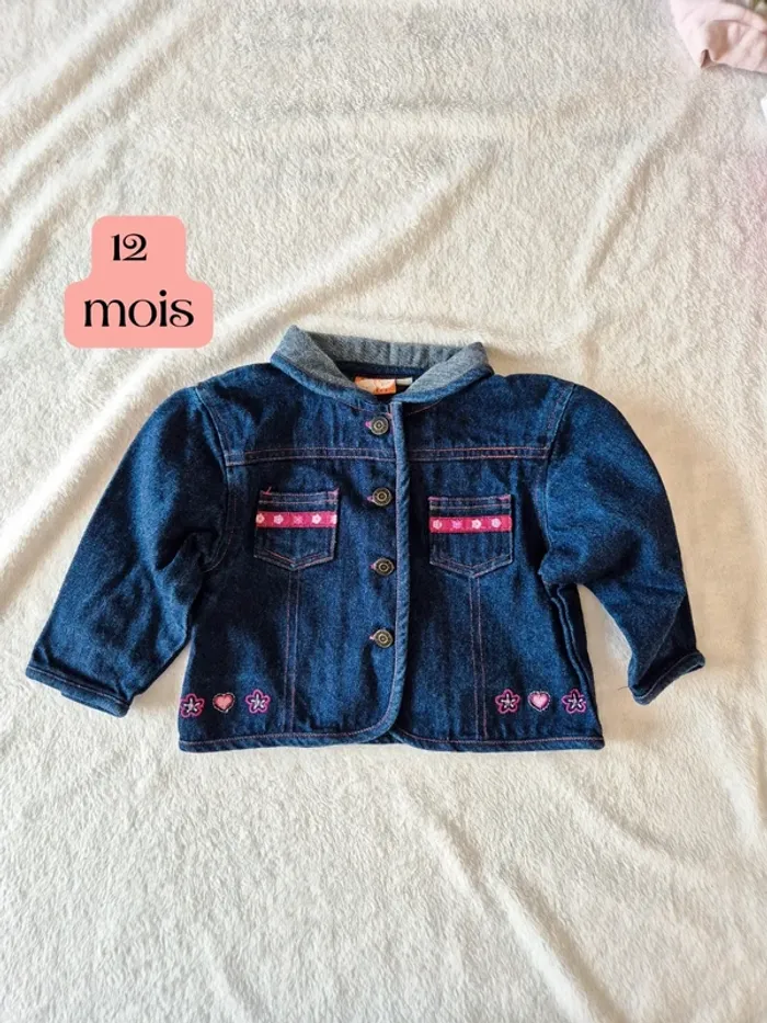 Veste en jean 12 mois TCF