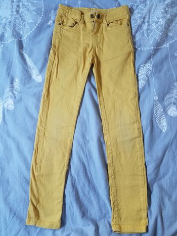 Pantalon Skinny jaune TAO 8 ans