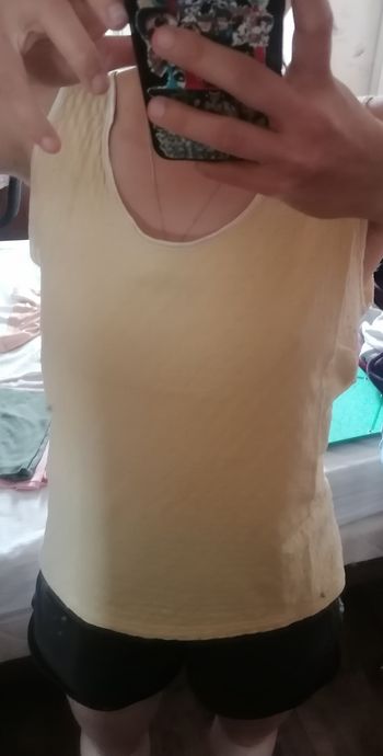 Débardeur jaune