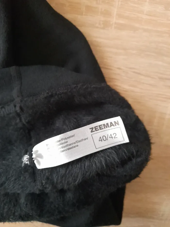 Collant fourré noir 40/42 - photo numéro 2