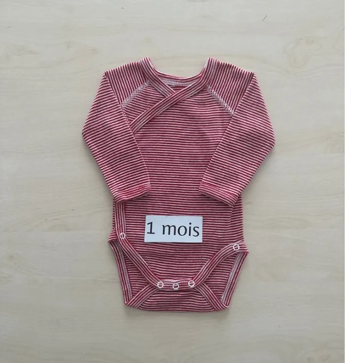 Body petit bateau 1 mois 54 cm