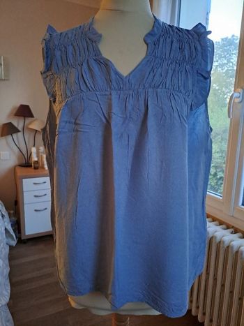 blouse bleue gdm 46