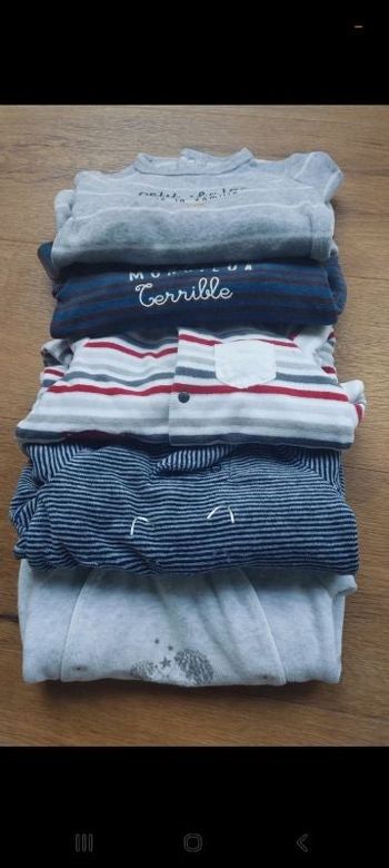 Lot pyjama  bébé garçon 3 mois