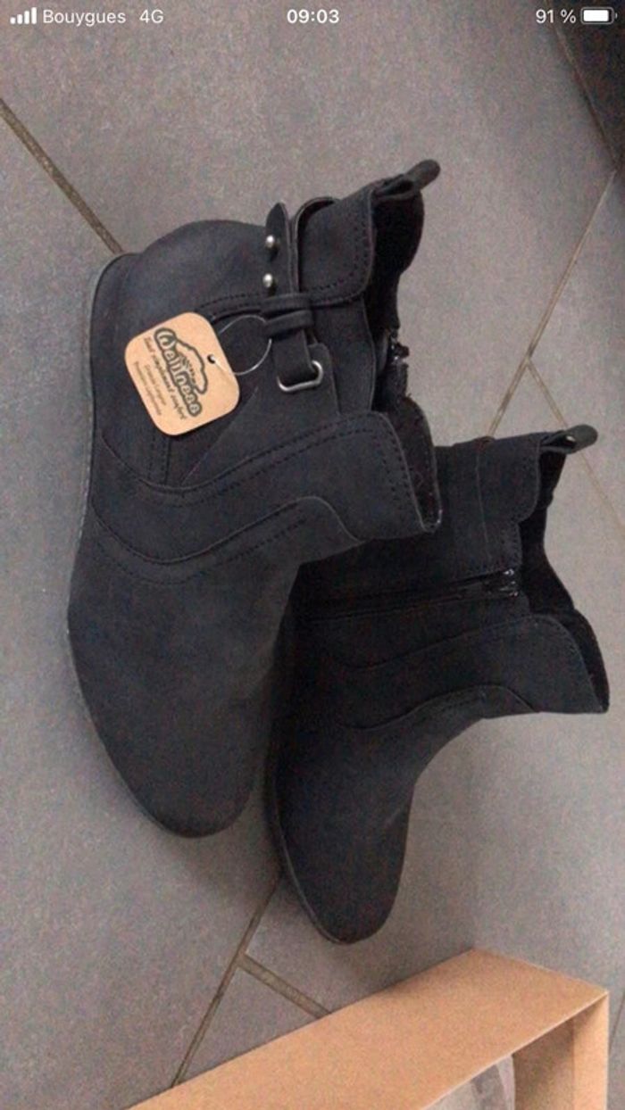 Bottines noires neuve - photo numéro 5