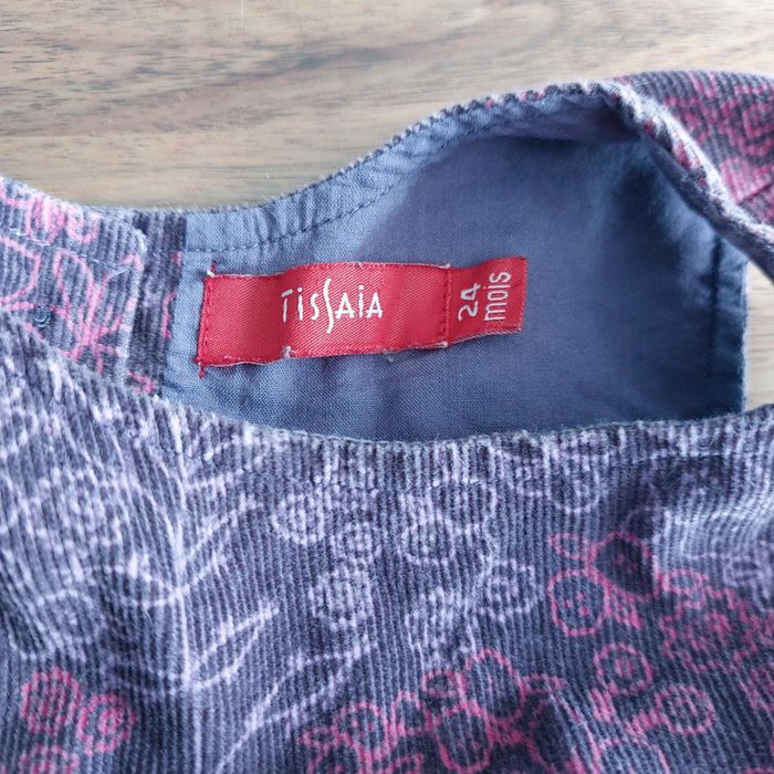 Lot 2 robe hiver + chemisier 24 mois fille - photo numéro 9