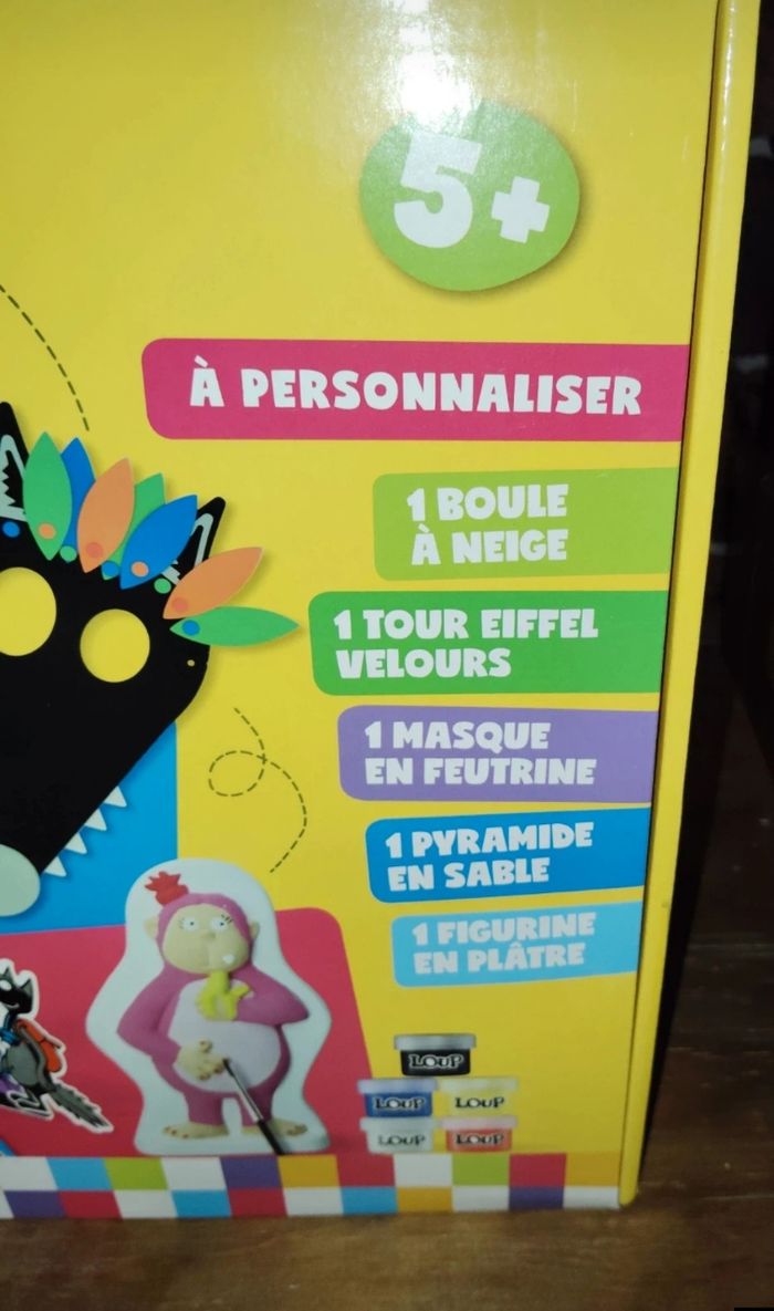 Grand coffret créatif Le loup - photo numéro 4