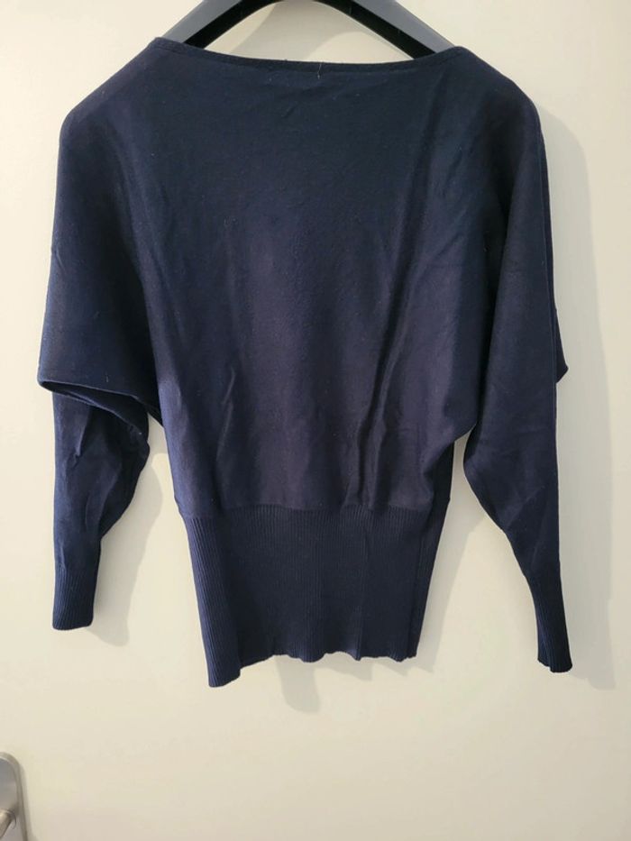 Pull légère bleu TU - photo numéro 3