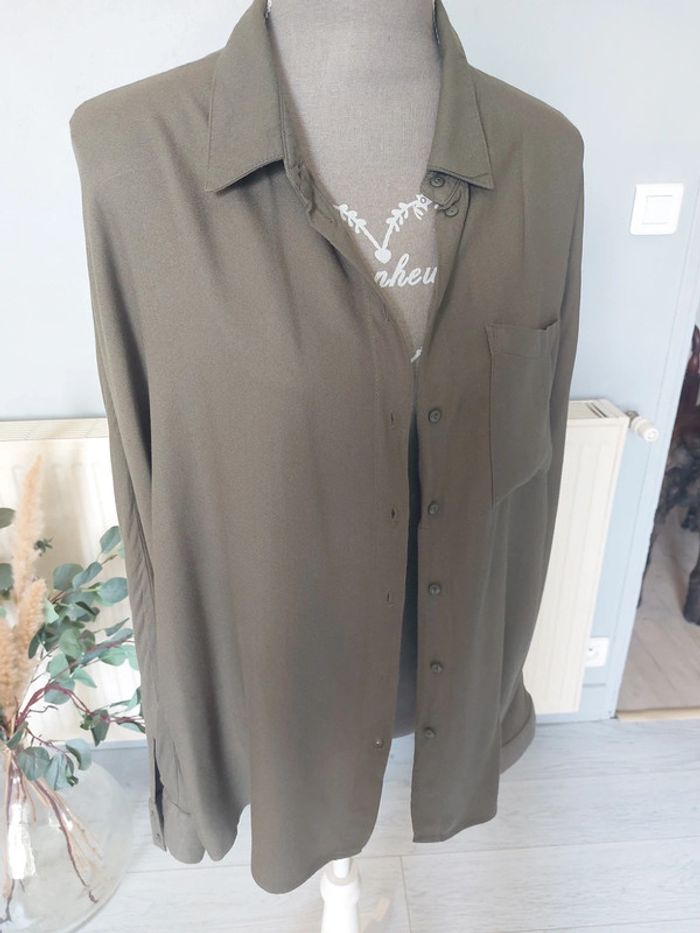 Chemise kaki Promod - photo numéro 2