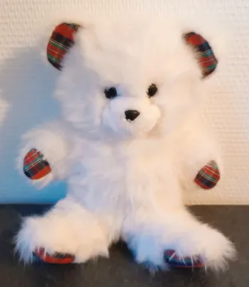 Peluche ourson blanc - Nounours