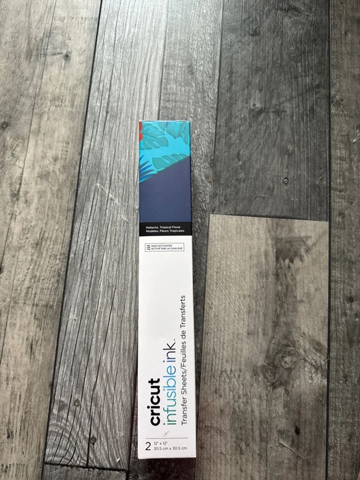Cricut infusible ink tropical