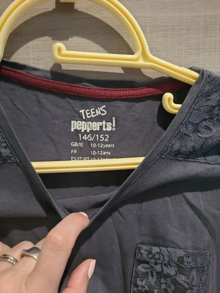 T-short manches 3/4, taille 10/12 ans - photo numéro 2