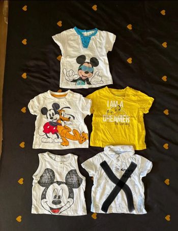 Lot t-shirt Disney