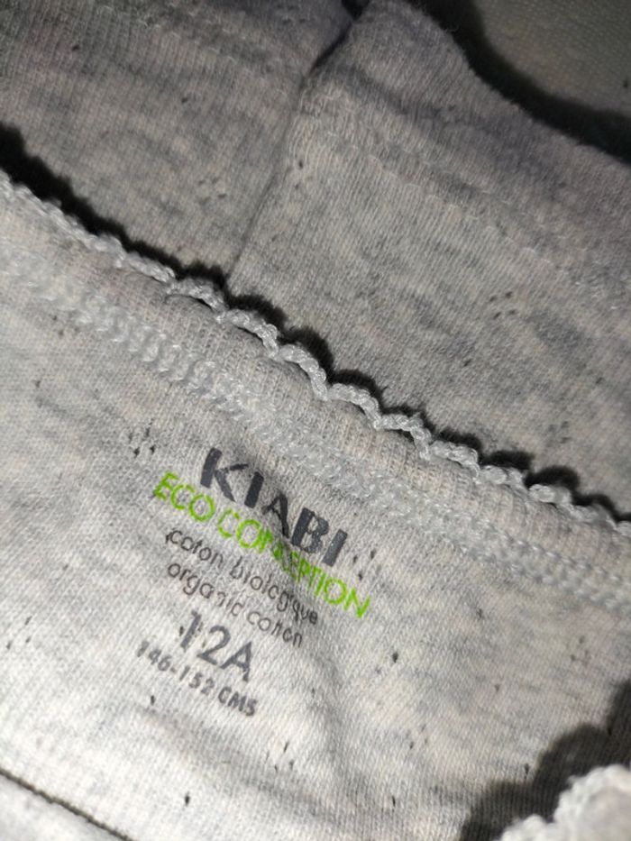 3 maillots de corps 12 ans Kiabi - photo numéro 2
