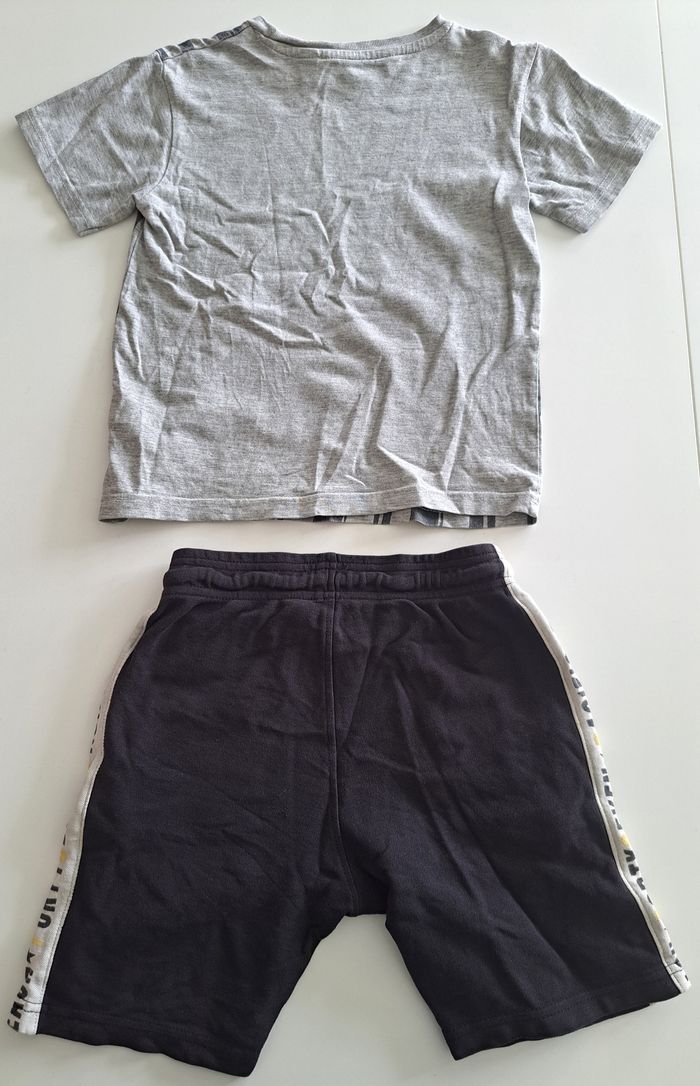 Ensemble t-shirt-short garçon 5 ans BE - photo numéro 3