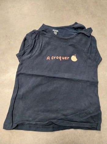 tee shirt fille 2 ans