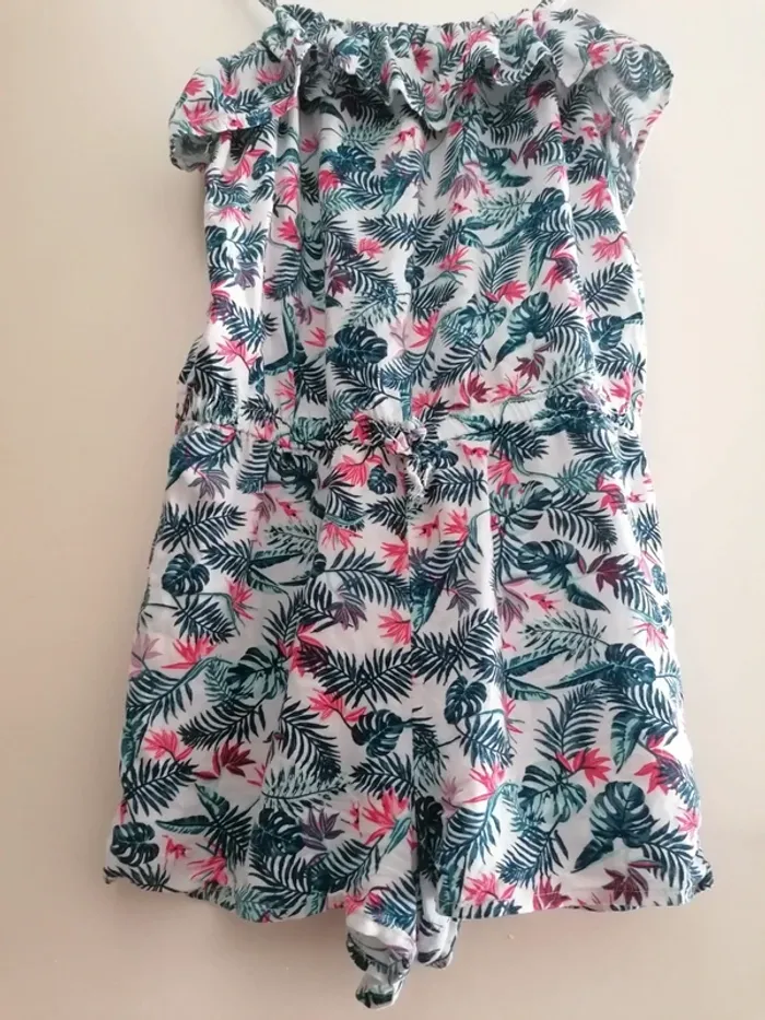 Combi short fille fleurie #12ans_krocaro - photo numéro 4