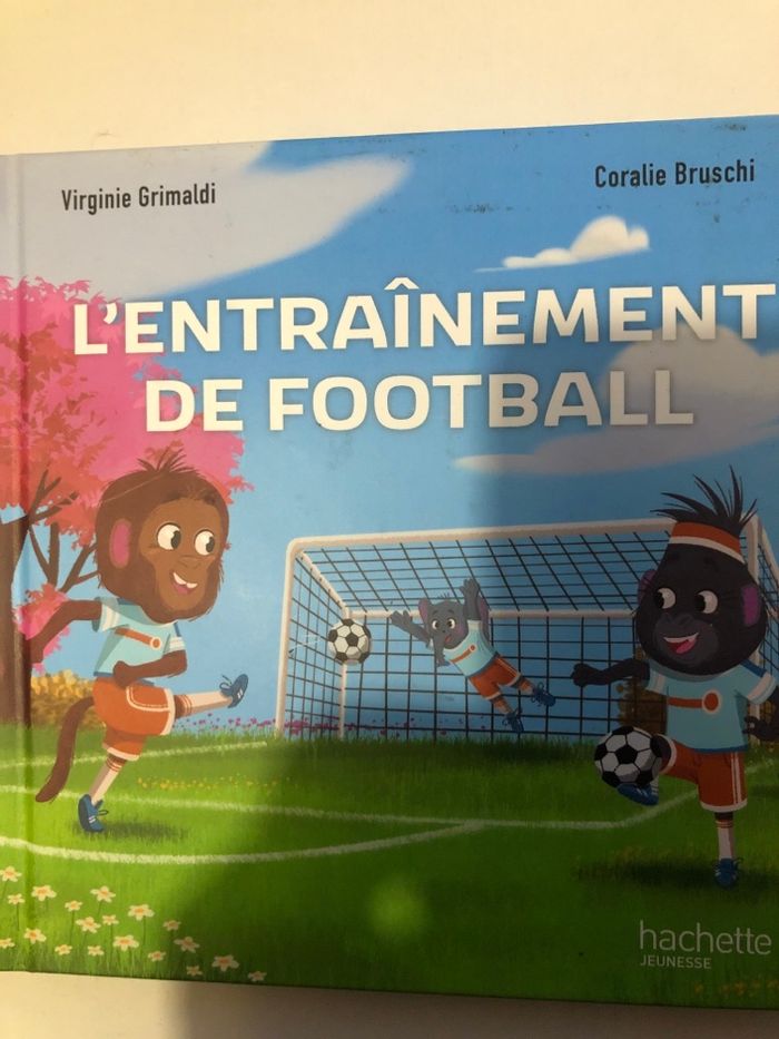 Livre Mac Donalds L’entraînement de football