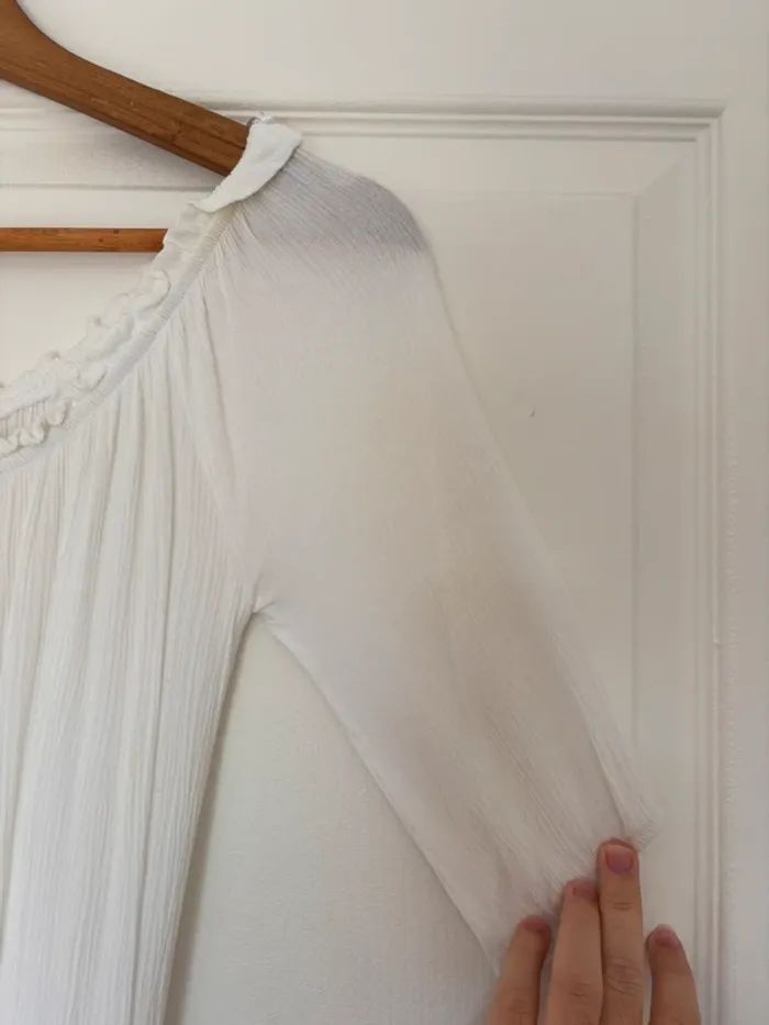Combishort de plage blanc Calzedonia taille S - photo numéro 5