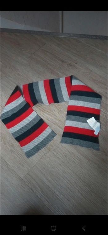 Écharpe Tartine et chocolat Taille 3 à rayures 👻