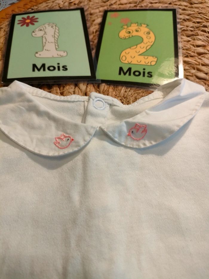 Bodie sans manches Jacadi 12 mois - photo numéro 2