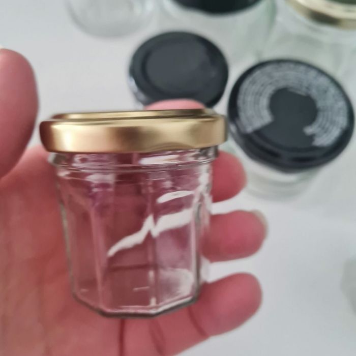 Lot de petits bocaux de verre - photo numéro 6