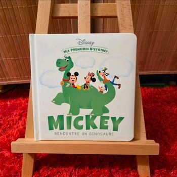 Livre enfant Disney mes premières histoires rencontre un dinosaure