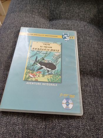 Dvd Tintin le trésor de Rackham le rouge
