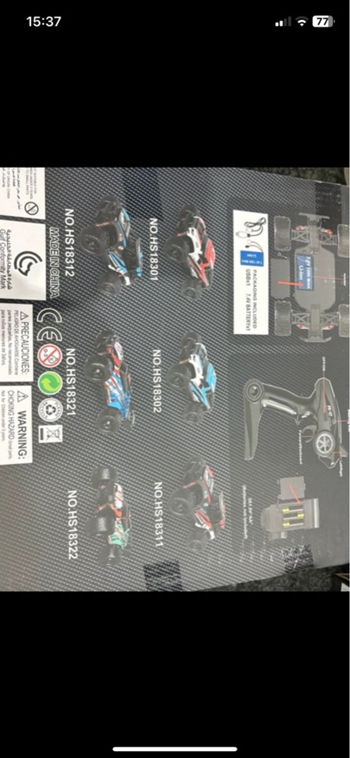 Voiture télécommandée 14 ans + neuve - photo numéro 3