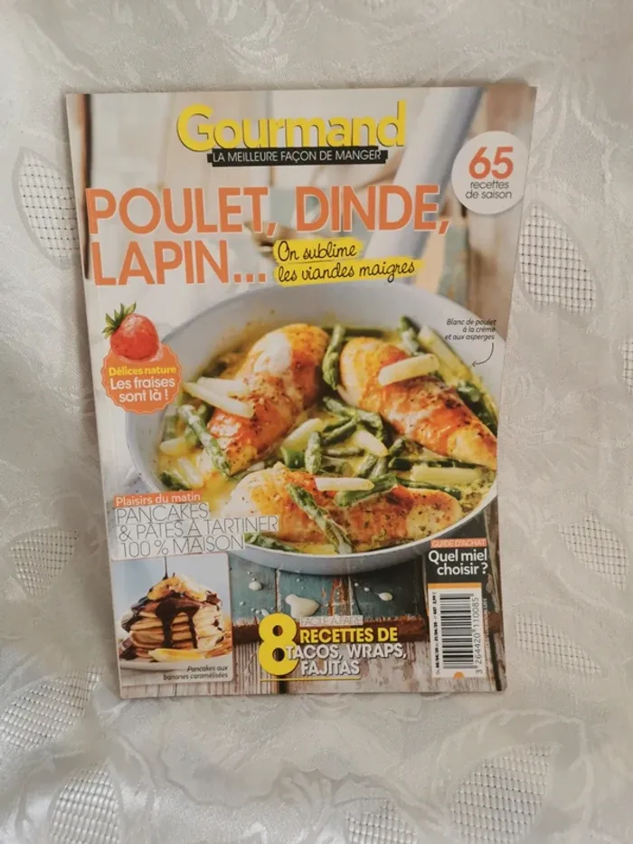Lot de 6 magazines "Gourmand – La meilleure façon de manger" - photo numéro 4