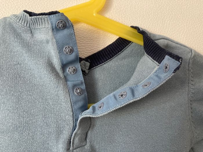 pull en maille fine bébé 18 mois - photo numéro 4