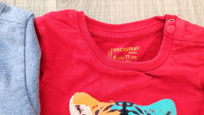 Lot 2 tee shirt manches longues - photo numéro 2