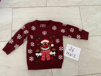 Pull de noël 2-3 ans