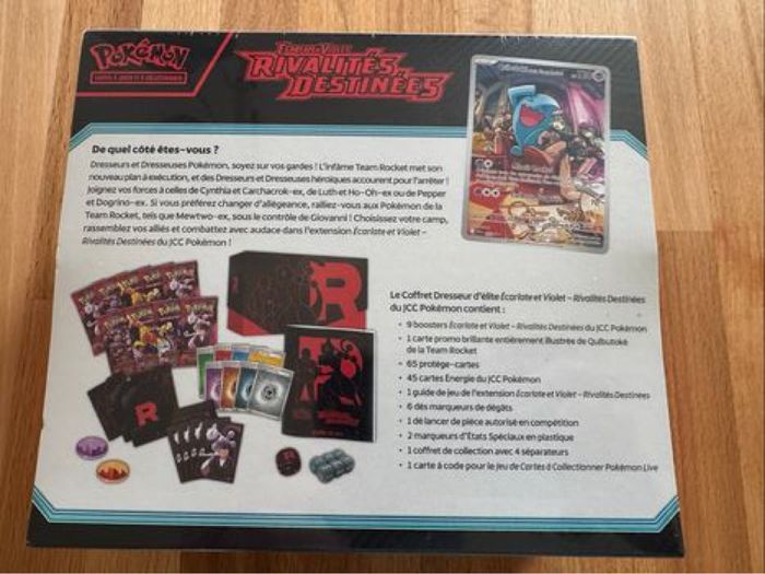 Pokémon etb rivalités destinées team rocket - photo numéro 3