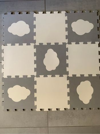 Tapis dalles en mousse