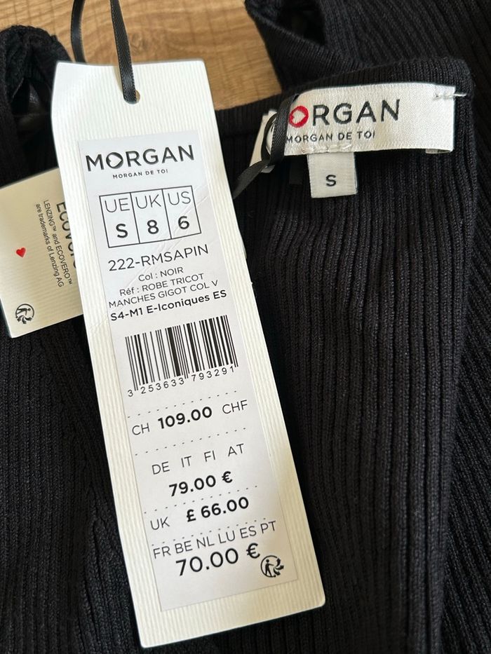 Robe pull noire neuve à manches longues Morgan taille S (valeur 70€) - photo numéro 9