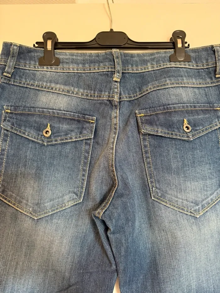 Jean droit en très bon état taille 42 bleu Jules - photo numéro 6