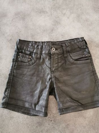 Short simili cuir brillant TEDDY SMITH