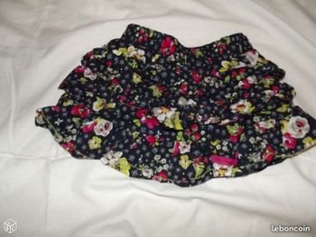 Jupe fleurie à volants Catimini, 18 mois
